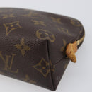 LOUIS VUITTON Monogram Pochette Cosmetic PM Cosmetic Pouch M47515 LV Auth 200659-7