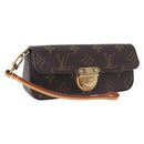 LOUIS VUITTON Monogram Pochette Lagoon Glasses Case M60008 LV Auth 200660A-1