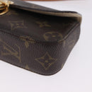 LOUIS VUITTON Monogram Pochette Lagoon Glasses Case M60008 LV Auth 200660A-15