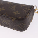 LOUIS VUITTON Monogram Pochette Lagoon Glasses Case M60008 LV Auth 200660A-17