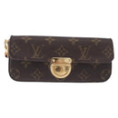 LOUIS VUITTON Monogram Pochette Lagoon Glasses Case M60008 LV Auth 200660A-13