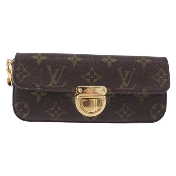 LOUIS VUITTON Monogram Pochette Lagoon Glasses Case M60008 LV Auth 200660A