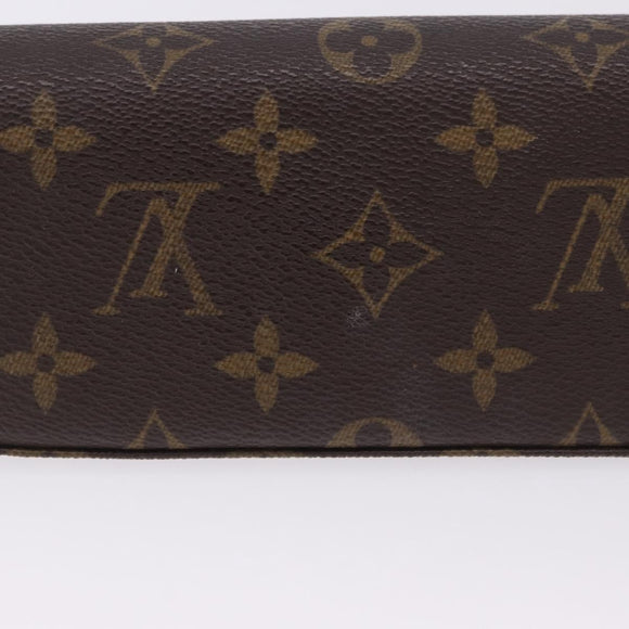 LOUIS VUITTON Monogram Pochette Lagoon Glasses Case M60008 LV Auth 200660A