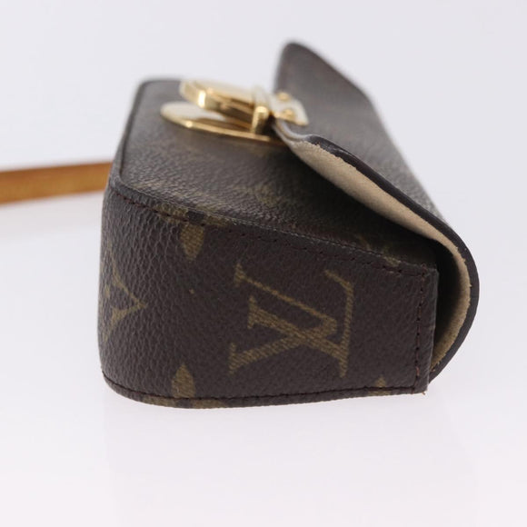 LOUIS VUITTON Monogram Pochette Lagoon Glasses Case M60008 LV Auth 200660A
