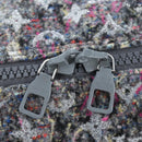 LOUIS VUITTON Monogram Felt Keepall Bandouliere 50 Bag Gray M58742 Auth 200663M-18