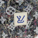 LOUIS VUITTON Monogram Felt Keepall Bandouliere 50 Bag Gray M58742 Auth 200663M-5