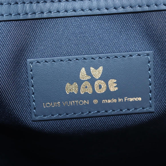 LOUIS VUITTON Denim Squared NIGO Keepall Bandouliere 50 M45975 Auth 200664SM