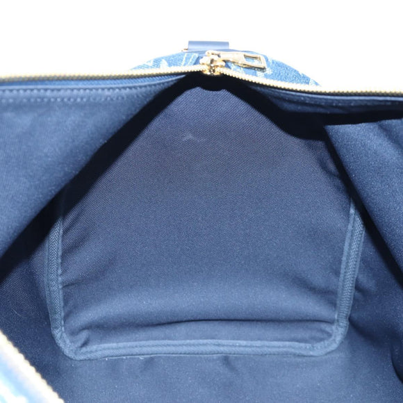 LOUIS VUITTON Denim Squared NIGO Keepall Bandouliere 50 M45975 Auth 200664SM