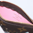 LOUIS VUITTON Monogram Vivienne Ice Skating Pochette Cles M82620 LV Auth 200665M-17