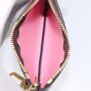 LOUIS VUITTON Monogram Vivienne Ice Skating Pochette Cles M82620 LV Auth 200665M-10