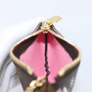 LOUIS VUITTON Monogram Vivienne Ice Skating Pochette Cles M82620 LV Auth 200665M-18