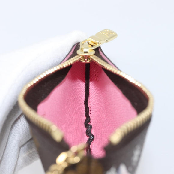 LOUIS VUITTON Monogram Vivienne Ice Skating Pochette Cles M82620 LV Auth 200665M