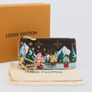 LOUIS VUITTON Monogram Vivienne Ice Skating Pochette Cles M82620 LV Auth 200665M-12