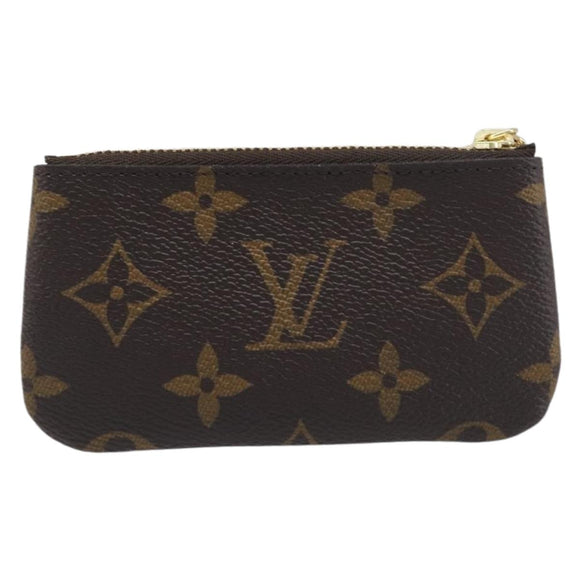 LOUIS VUITTON Monogram Vivienne Ice Skating Pochette Cles M82620 LV Auth 200665M