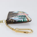 LOUIS VUITTON Monogram Vivienne Ice Skating Pochette Cles M82620 LV Auth 200665M-4