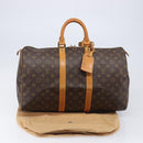LOUIS VUITTON Monogram Keepall 45 Boston Bag M41428 LV Auth 200672A-27
