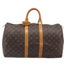 LOUIS VUITTON Monogram Keepall 45 Boston Bag M41428 LV Auth 200672A-3