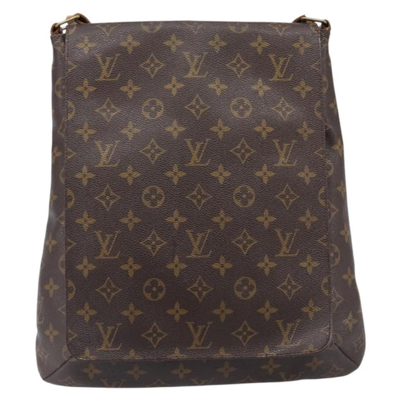 LOUIS VUITTON Monogram Musette Shoulder Bag M51256 LV Auth 200673