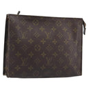 LOUIS VUITTON Monogram Poche Toilette 26 Pouch M47542 LV Auth 200678-1