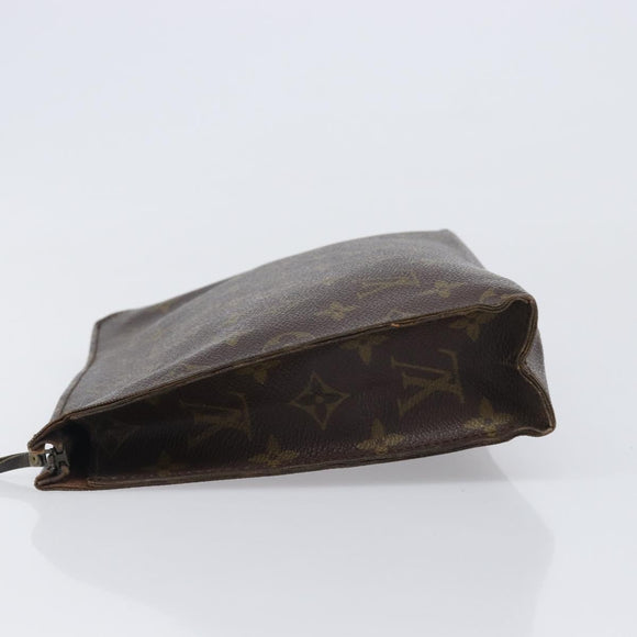 LOUIS VUITTON Monogram Poche Toilette 26 Pouch M47542 LV Auth 200678