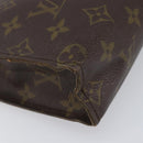LOUIS VUITTON Monogram Poche Toilette 26 Pouch M47542 LV Auth 200678-14