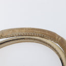 GUCCI GG Canvas Guccissima Boston Bag Leather Ivory Gold 193604 Auth 200681-9