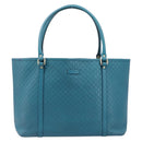 GUCCI Micro GG Canvas Guccissima Outlet Turquoise Blue 449647 Auth 200684A-2