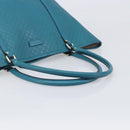 GUCCI Micro GG Canvas Guccissima Outlet Turquoise Blue 449647 Auth 200684A-7