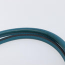 GUCCI Micro GG Canvas Guccissima Outlet Turquoise Blue 449647 Auth 200684A-9