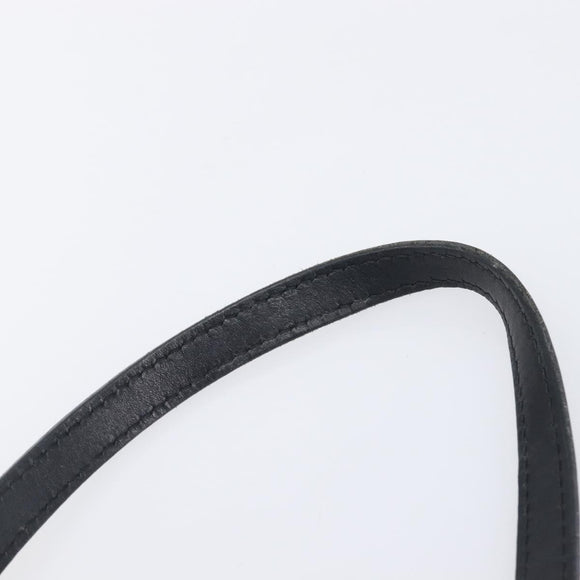 GUCCI GG Canvas Tote Bag Black Silver 107757 Auth 200686