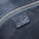 GUCCI GG Canvas Tote Bag Black Silver 107757 Auth 200686-17