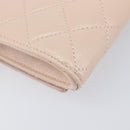 VERSACE Chain Shoulder Wallet Greca Goddess Leather Pink Gold Auth 200687V-17