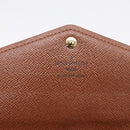 LOUIS VUITTON Monogram Portefeuille Sarah Long Wallet M60531 LV Auth 200688V-17
