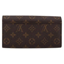 LOUIS VUITTON Monogram Portefeuille Sarah Long Wallet M60531 LV Auth 200688V-2