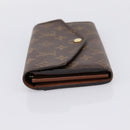 LOUIS VUITTON Monogram Portefeuille Sarah Long Wallet M60531 LV Auth 200688V-3