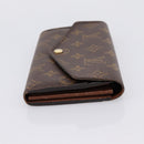 LOUIS VUITTON Monogram Portefeuille Sarah Long Wallet M60531 LV Auth 200688V-4