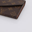 LOUIS VUITTON Monogram Portefeuille Sarah Long Wallet M60531 LV Auth 200688V-7