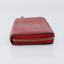 LOUIS VUITTON Monogram Empreinte Zippy Long Wallet Red M60737 LV Auth 200689-3
