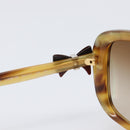 CHANEL Sunglasses plastic Beige CC Auth 200690A-15