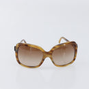 CHANEL Sunglasses plastic Beige CC Auth 200690A-13