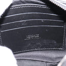 VERSACE Shoulder Bag Canvas Black Silver Auth 200698V-10
