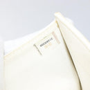 CHANEL Matelasse Long Wallet Caviar Skin White Gold CC Auth 200700-25