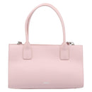 VERSACE Hand Bag Leather 2way Pink Silver Auth 200701V-2