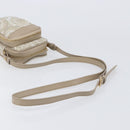VERSACE Shoulder Bag Canvas Beige Gold Auth 200702V-7
