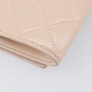 VERSACE Chain Shoulder Wallet Greca Goddess Leather Pink Gold Auth 200704V-18