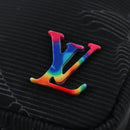 LOUIS VUITTON 3D monogram Double Phone Pouch Black M80141 LV Auth 200705M-19