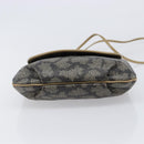 SAINT LAURENT Shoulder Bag PVC Canvas Gray Auth 200711-5