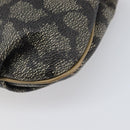 SAINT LAURENT Shoulder Bag PVC Canvas Gray Auth 200711-15