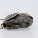 SAINT LAURENT Shoulder Bag PVC Canvas Gray Auth 200711-4