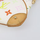 LOUIS VUITTON Monogram Multicolor Pochette Mira MM White M60096 LV Auth 200712V-15